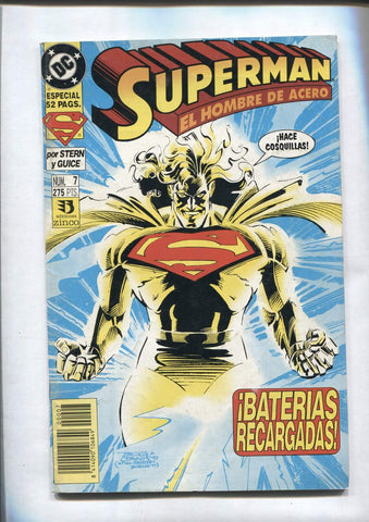 Superman El Hombre de Acero serie de 14 numeros, numero 07