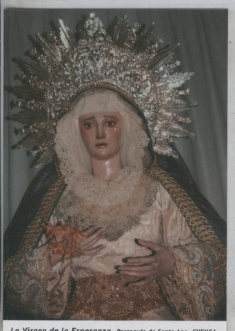 Postal 009786: Virgen de la Esperanza, parroquia de Santa Ana en Cuenca