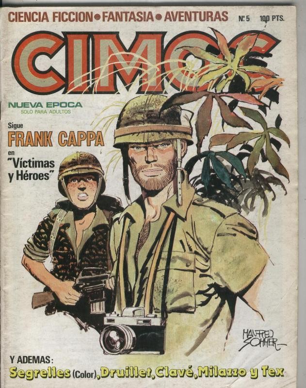 Cimoc revista numero 005: El Mercenario, Perros de estroncio