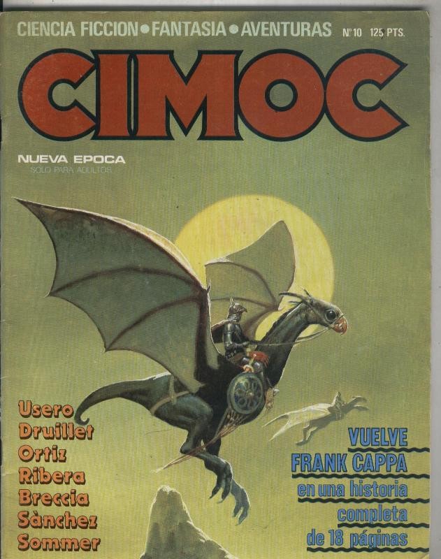 Cimoc revista numero 010: El vagabundo de los limbos