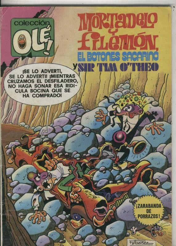 Coleccion Ole numero 170: Mortadelo y Filemon-El Botones Sacarino-sir Tim O'Theo: Zarabanda de porrazos