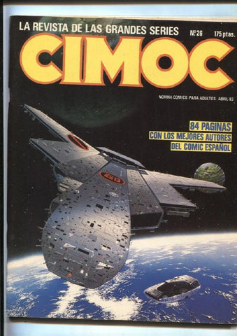 Cimoc revista numero 026: Prisionero de la Estrella por Alfonso Font (numerado 2 interior)
