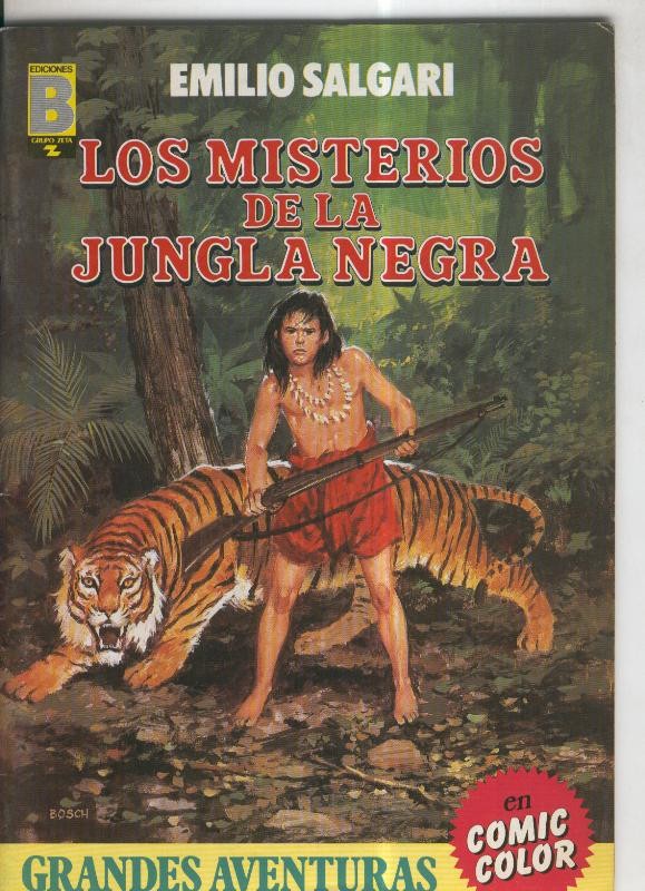 Grandes Aventuras numero 05: Emilio Salgari: Los misterios de la jungla negra