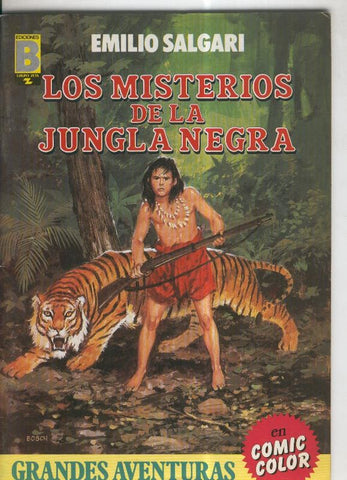 Grandes Aventuras numero 05: Emilio Salgari: Los misterios de la jungla negra