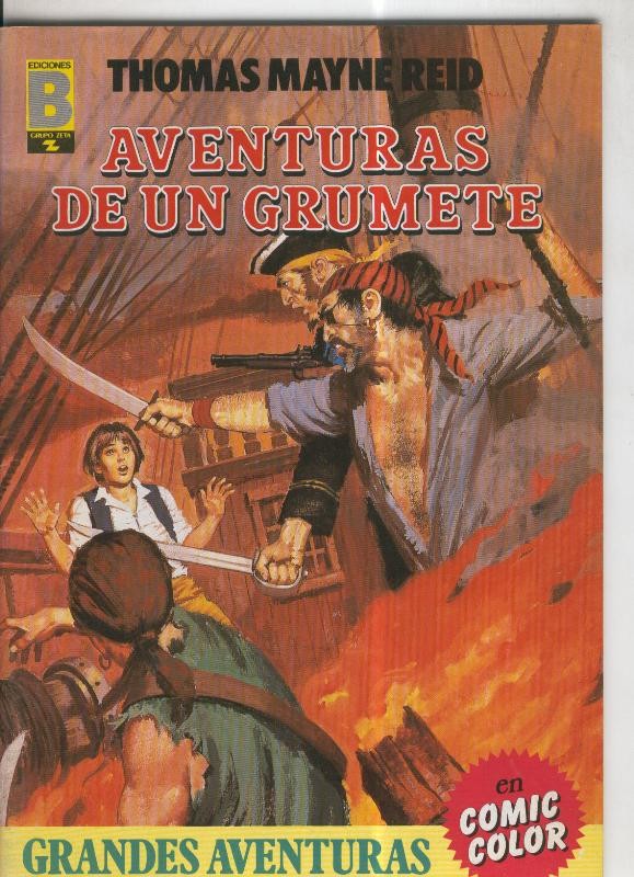 Grandes Aventuras numero 07: Thomas Mayne Reid: Aventuras de un grumete