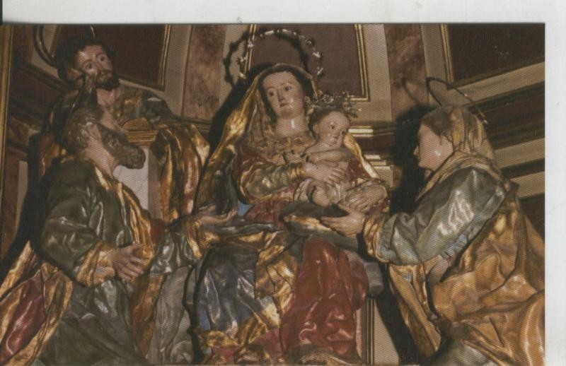 Postal 009691: La Sagrada Familia (Salzillo),  Iglesia San Miguel de Murcia