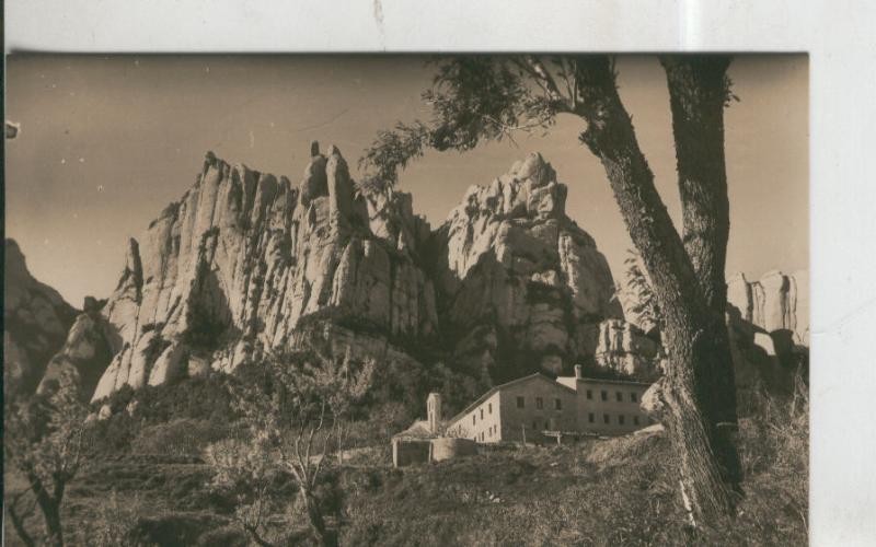 Postal 010016: Monasterio de Santa Cecilia en Montserrat