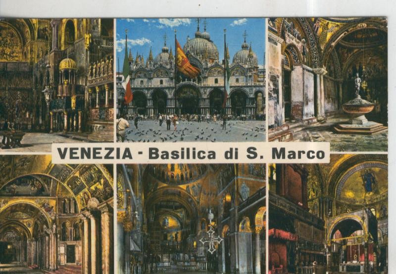 Postal 010019: Vistas basilica de San Marcos de Venezia