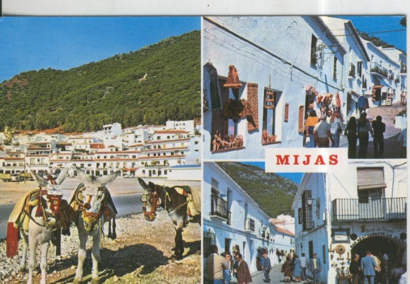 Postal 010033: Vistas varias de Mijas en malaga