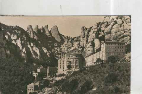 Postal 010044: Vista general santuario de Monterrat