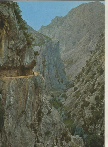 Postal 009368: Picos de Europa: Garganta del Cares y camino de Cain a puente Poncebos