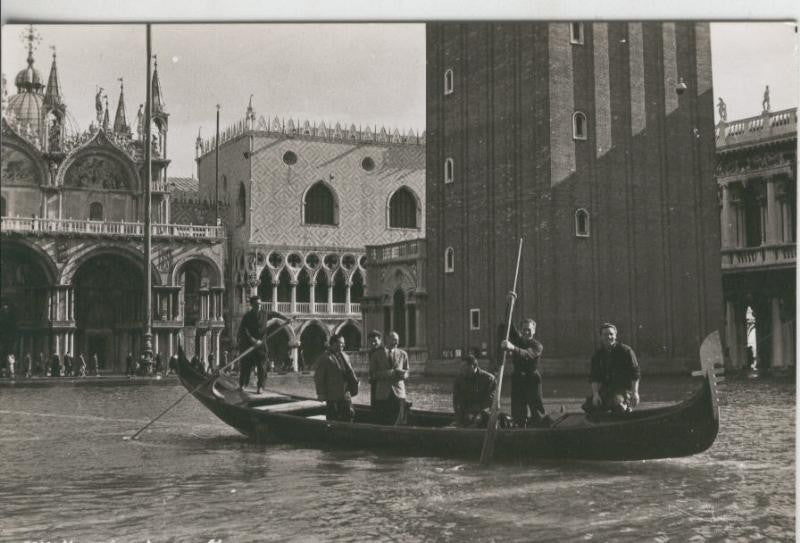 Postal 008890: Venecia, acqua alta