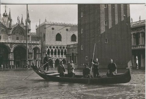 Postal 008890: Venecia, acqua alta