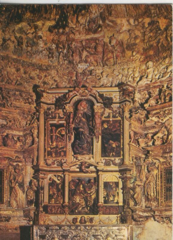 Postal 008272: Retablo de la Purisima en Santa Maria de Mediavilla de Medina de Rioseco,Valladolid