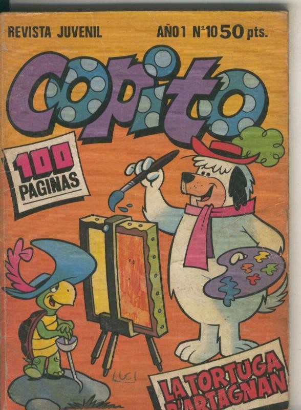 Copito numero 10 (numerado 1 en trasera)