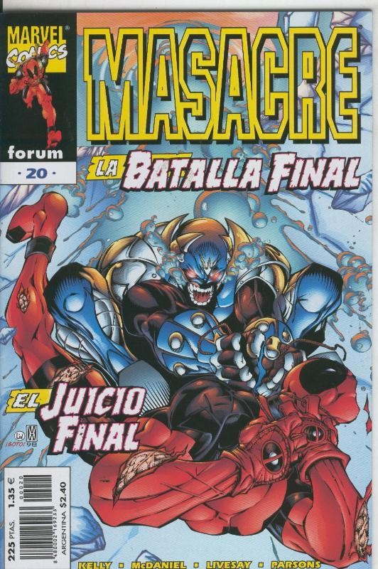 Masacre volumen 3 numero 20