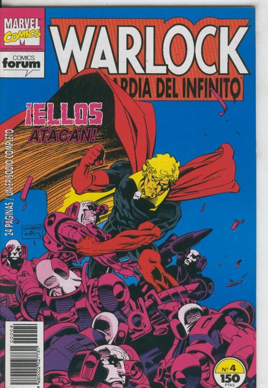 Warlock y la guardia del infinito numero 04