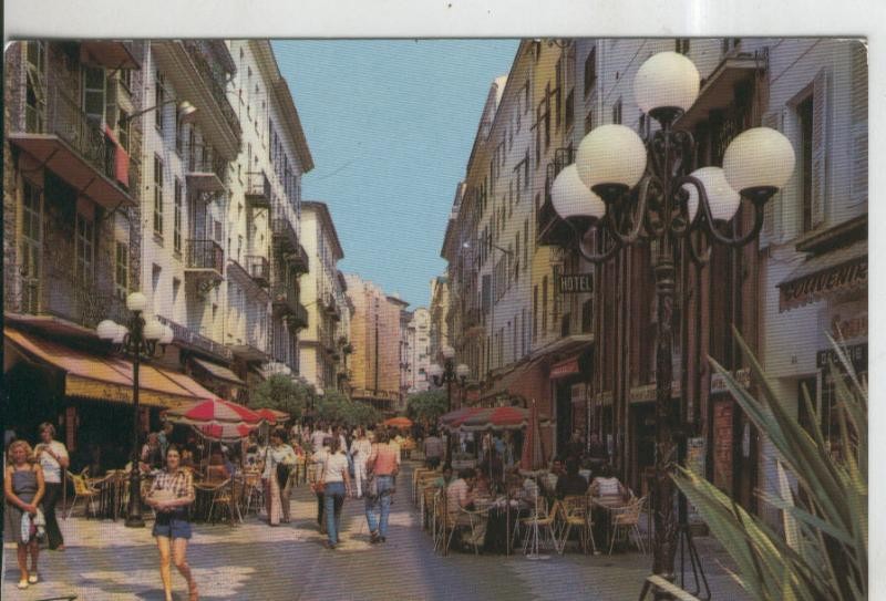 Postal 010051: Costa Azul: Nice, Rue Pietonne