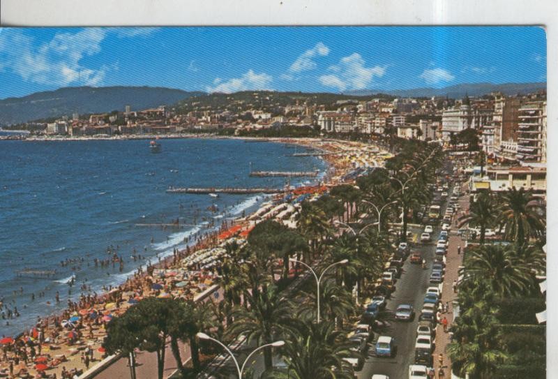 Postal 010052: Costa Azul: Cannes, La Croisette