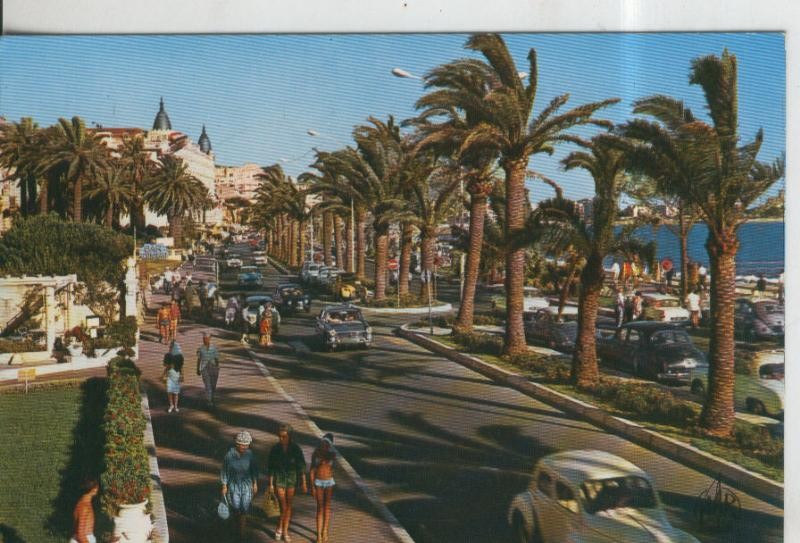 Postal 010057: Costa Azul: Cannes, La Croisette