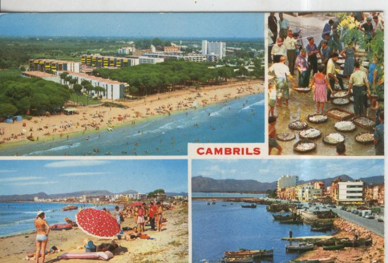 Postal 010061: Tarragona: Cambrils, vistas