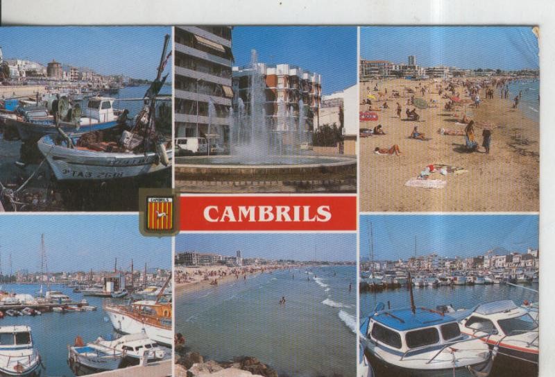 Postal 010062: Tarragona: Cambrils, vistas
