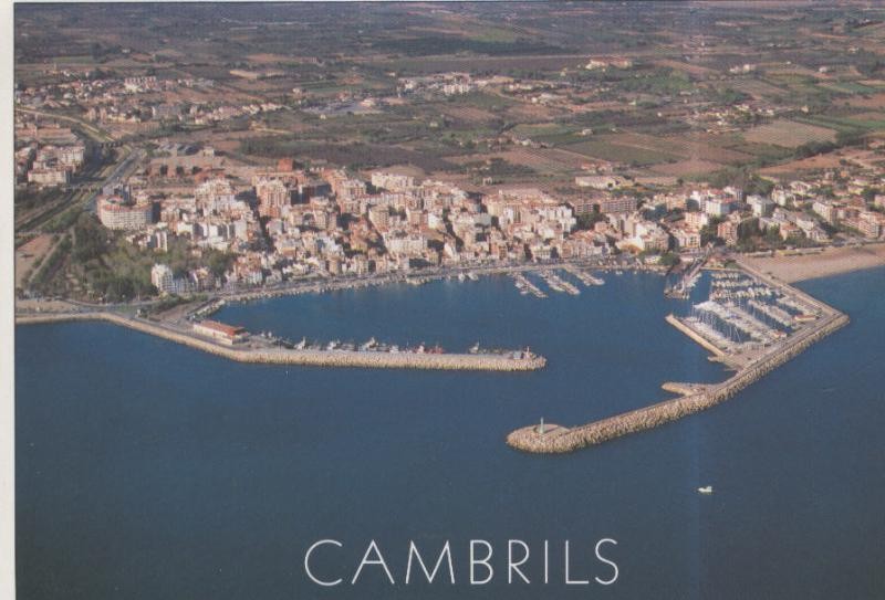 Postal 010063: Tarragona: Cambrils, vista aerea