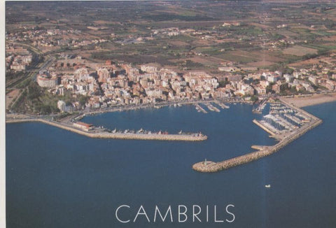 Postal 010063: Tarragona: Cambrils, vista aerea