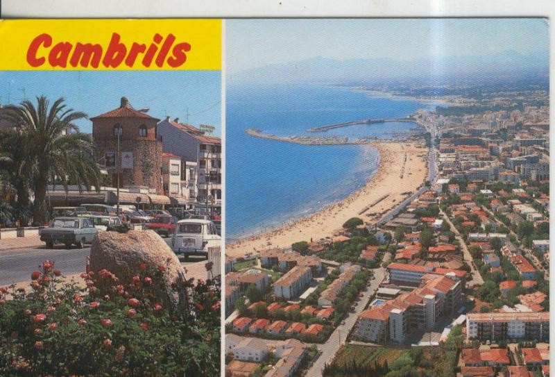 Postal 010065: Tarragona: Cambrils, vistas varias