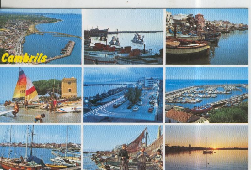 Postal 010068: Tarragona: Cambrils, vistas generales