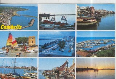 Postal 010068: Tarragona: Cambrils, vistas generales