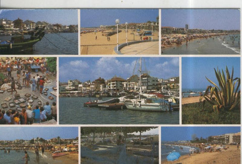 Postal 010069: Tarragona: Cambrils, vistas generales