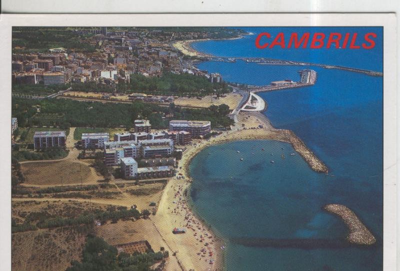 Postal 010073: Tarragona: Cambrils, vista aerea