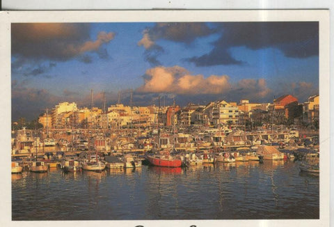 Postal 010075: Tarragona: Cambrils, vista puerto
