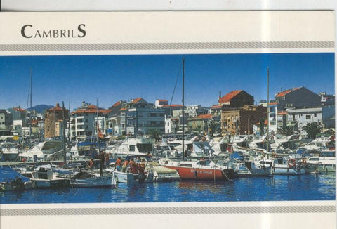 Postal 010078: Tarragona: Cambrils, vista puerto