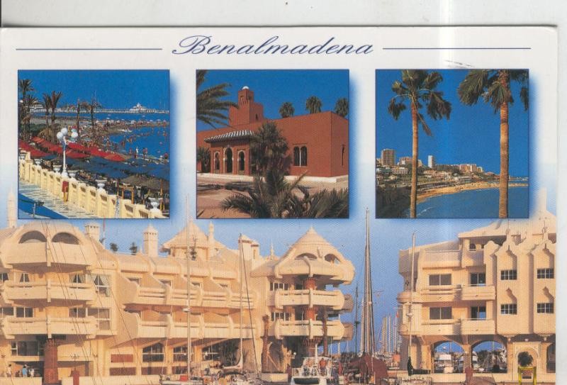 Postal 010086: Malaga, Benalmadena vistas varias