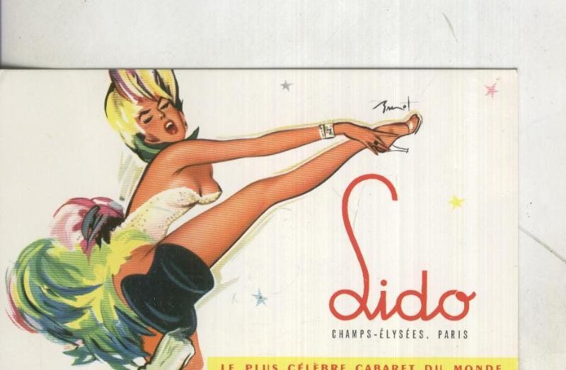 Postal 003779: Paris: Lido