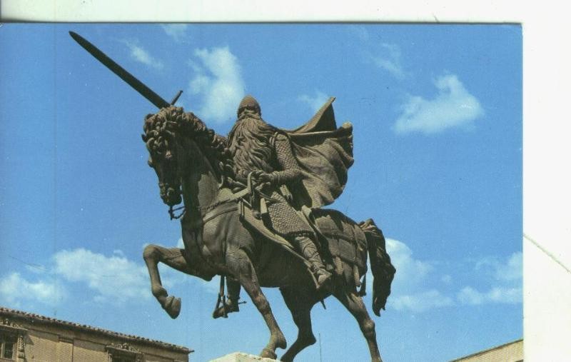 Postal 003864:  Burgos, Monumento al Cid Campeador