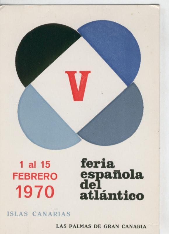 Postal 007602 : Propaganda feria española del atlantico en 1970