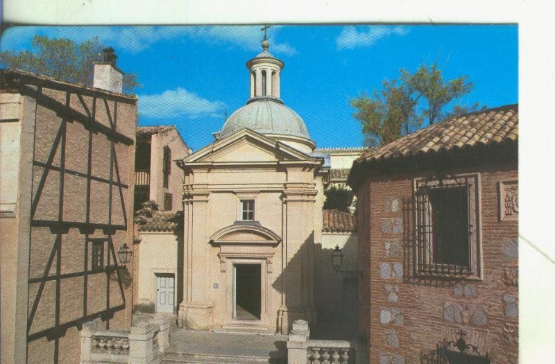 Postal 005527 : Pueblo Español de Mallorca: iglesia san antonio de madrid