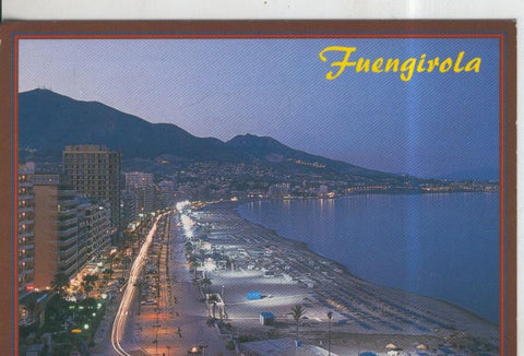 Postal 010090: Paseo maritimo de Fuengirolas, malaga