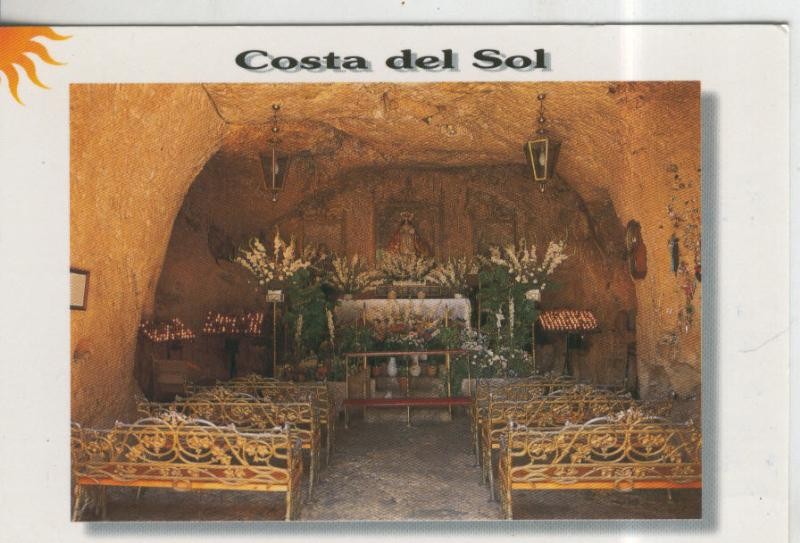 Postal 010093: Gruta Virgen en Mijas, malaga