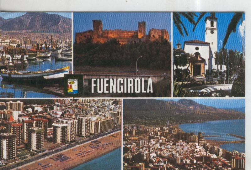 Postal 010094: Vistas varias de Fuengirola, malaga