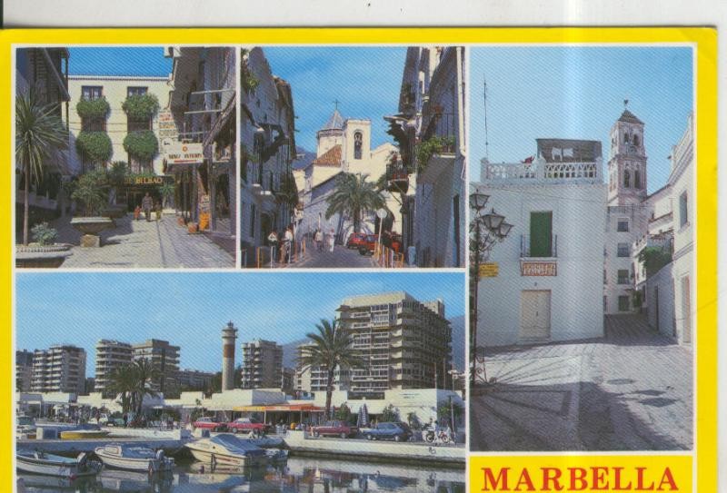 Postal 010104: Vistas diversas de Marbella, Malaga
