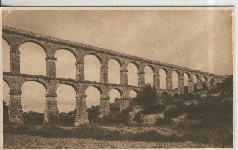 Postal 010109: Tarragona: acueducto romano del Pont del Diable