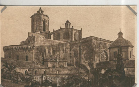 Postal 010115: Tarragona: exterior catedral