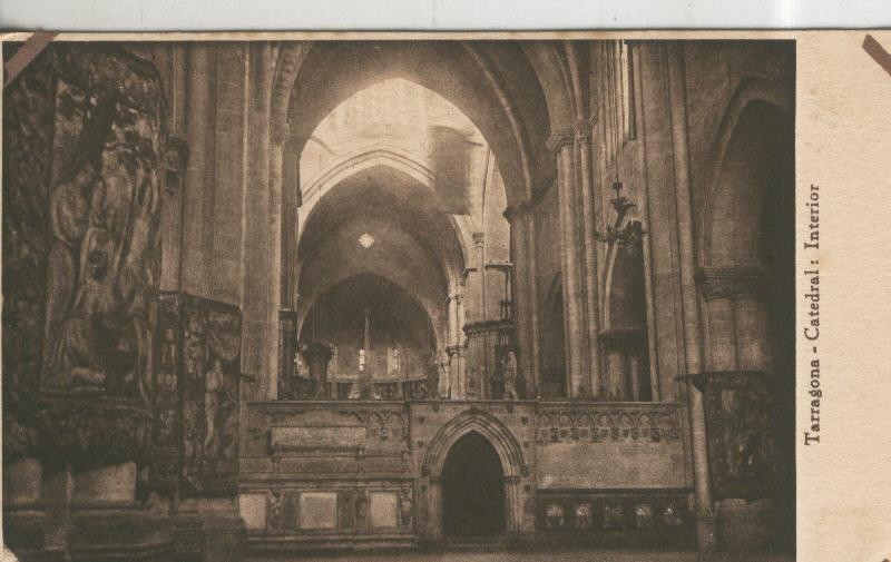 Postal 010127: Tarragona: Interior de la Catedral