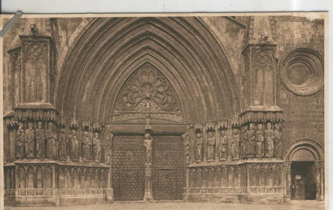 Postal 010128: Tarragona: Portada principal de la Catedral