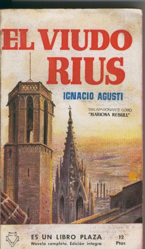 Libro Plaza: El viudo Rius