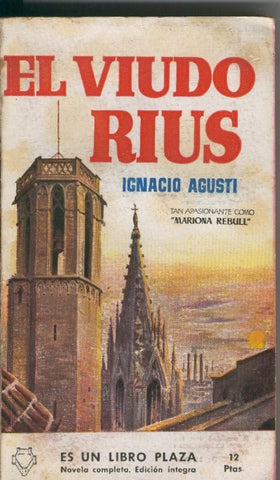 Libro Plaza: El viudo Rius